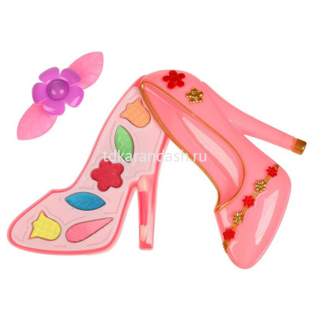 Тени для век "Туфелька" (двустронний аппликатор) в блистере T412-H40298-LL-ML от магазина "Карандаш"