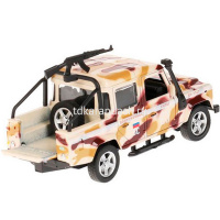 Картинка Машина "Land Rover Defender 110 Pick-up" хаки, инерционная, металл 12см (открывающиеся двери) от магазина "Карандаш" Машина "Land Rover Defender 110 Pick-up" хаки, инерционная, металл 12см (открывающиеся двери) от магазина "Карандаш"